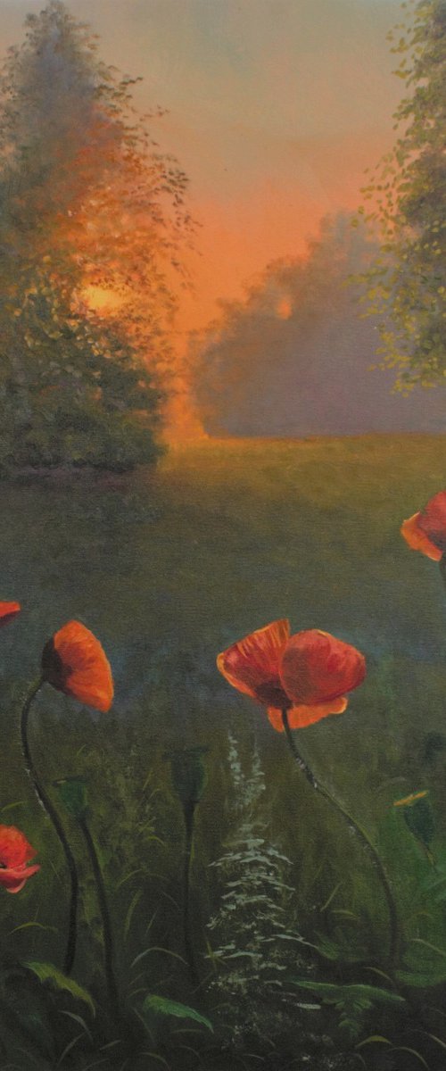 Evening Warm by Vladimir Jarmolo