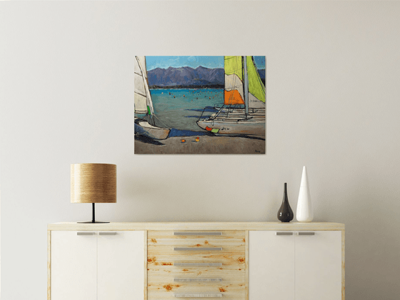 Beach in Calvi