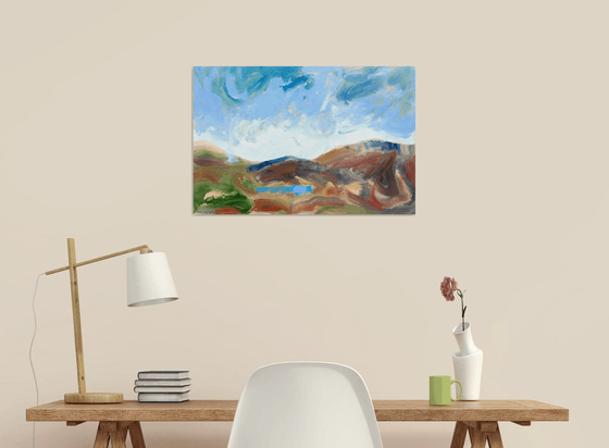 Small Lake in the Hills