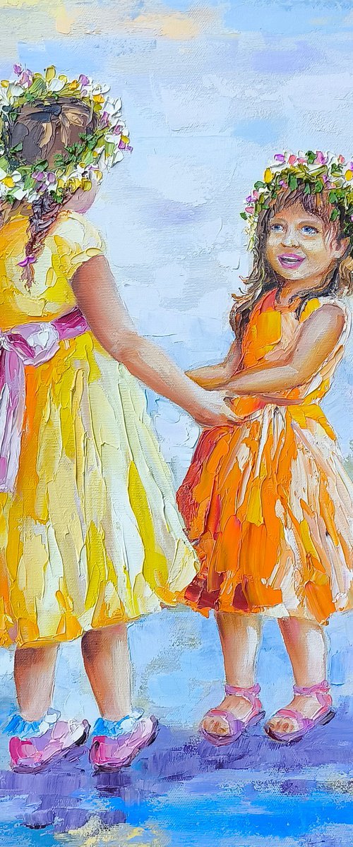 Little sisters by Anastasia Kozorez