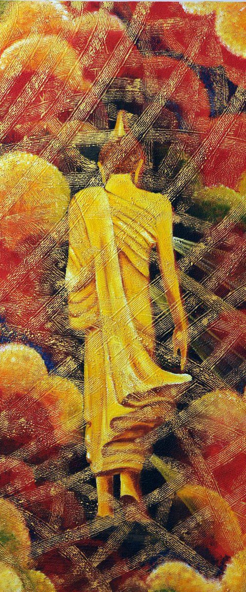 Buddha 17 by Arati Mishra