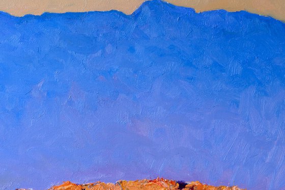 Evening Light. Desert