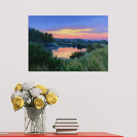 Sunset after the rain