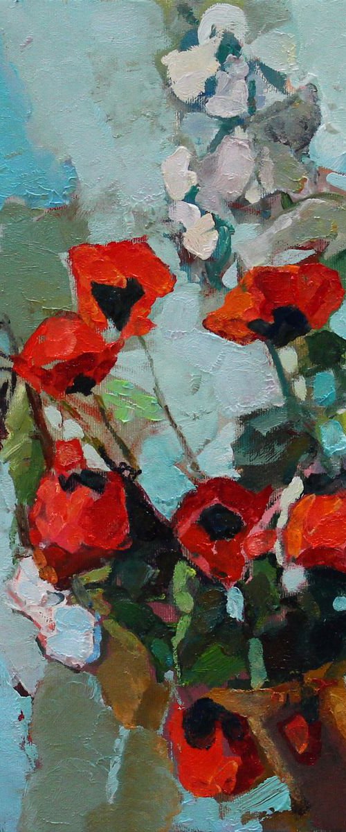 Poppies by Taron Khachatryan