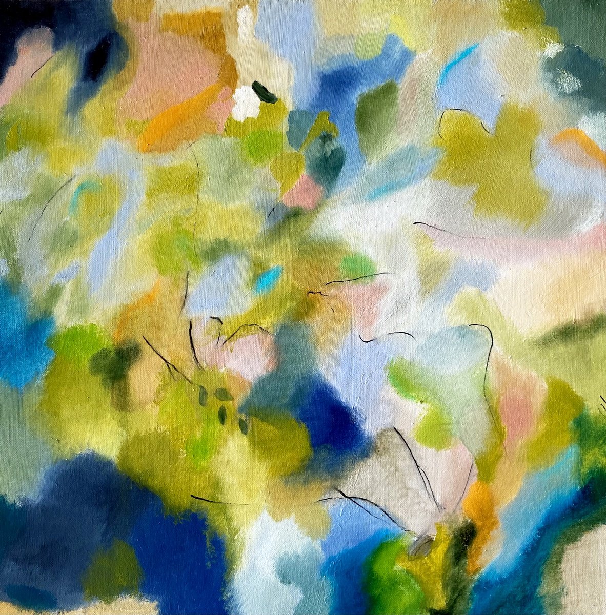 Shangai Garden By YS?rei, 20 X 20, Artwork For Sale On Artfinder