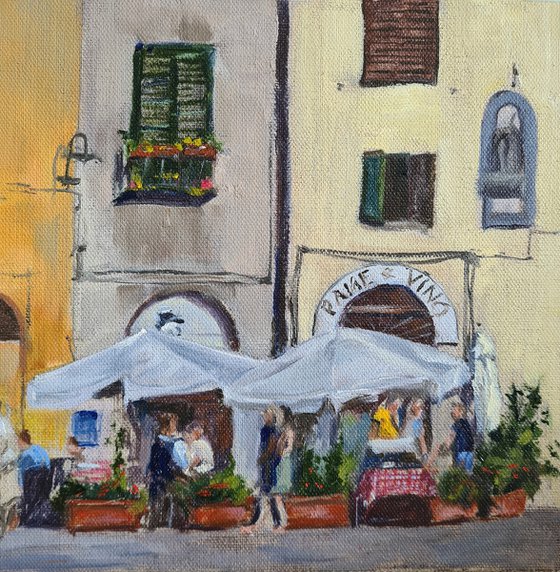 Lucca Café scene