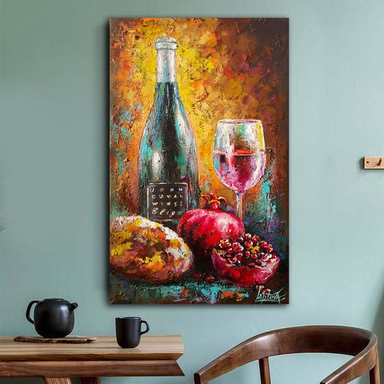 Astringency of red wine