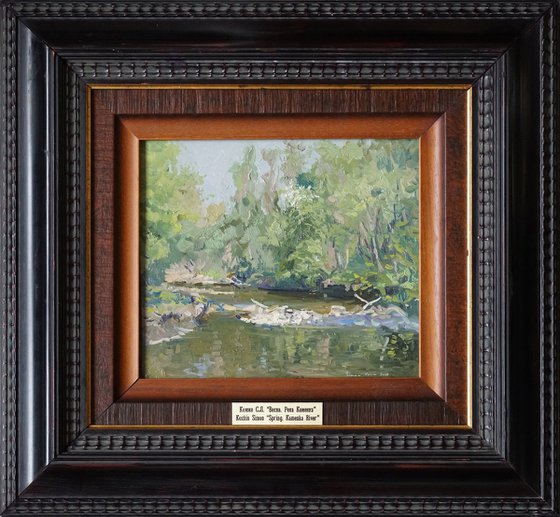 Spring. Kamenka River