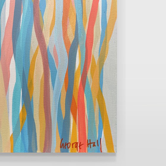 Rising Funk- 200 x 85cm acrylic on canvas