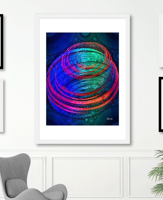 "Spin" - Abstract Digital Art