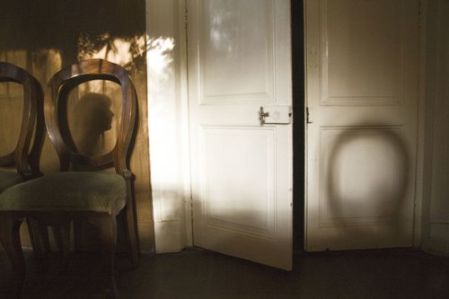 Camila -  chair shadow by Louise O'Gorman