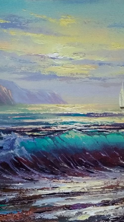 Seascape 18 by Andrej  Ostapchuk
