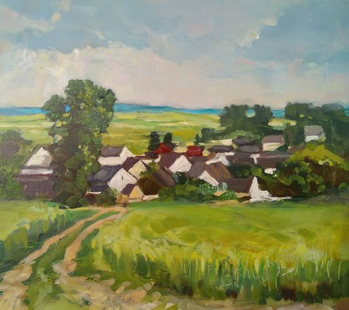 German village by HELINDA (Olga Müller)