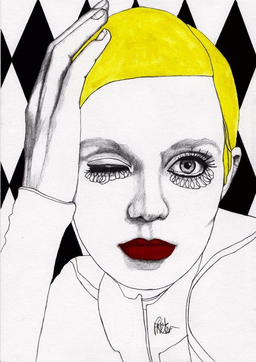 Girl with the Yellow Hair by Paul Nelson-Esch