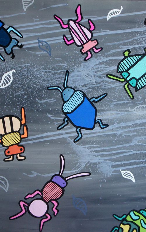 Mini Beasts by Kev Munday