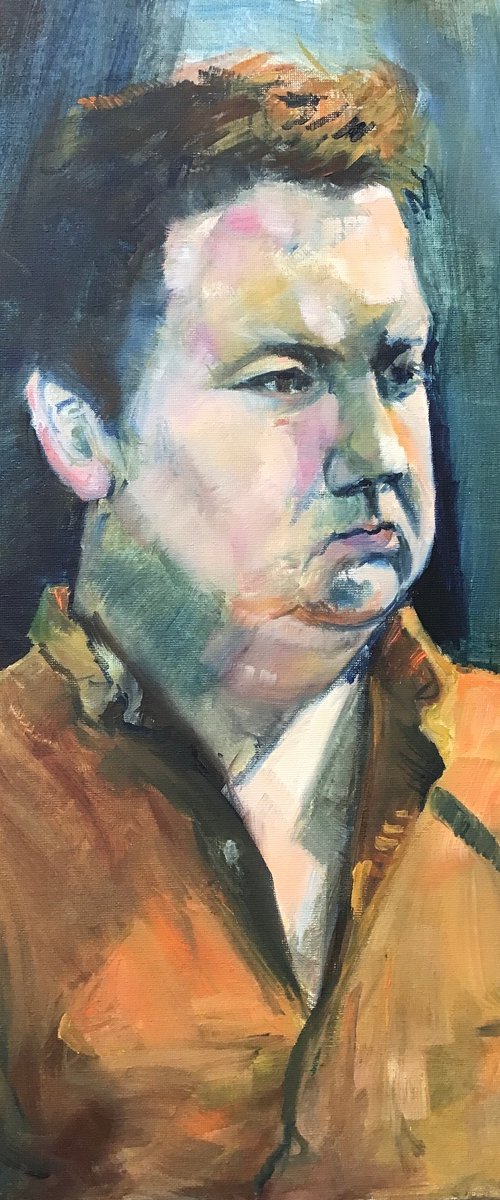 Portrait of George by Sandra Haney