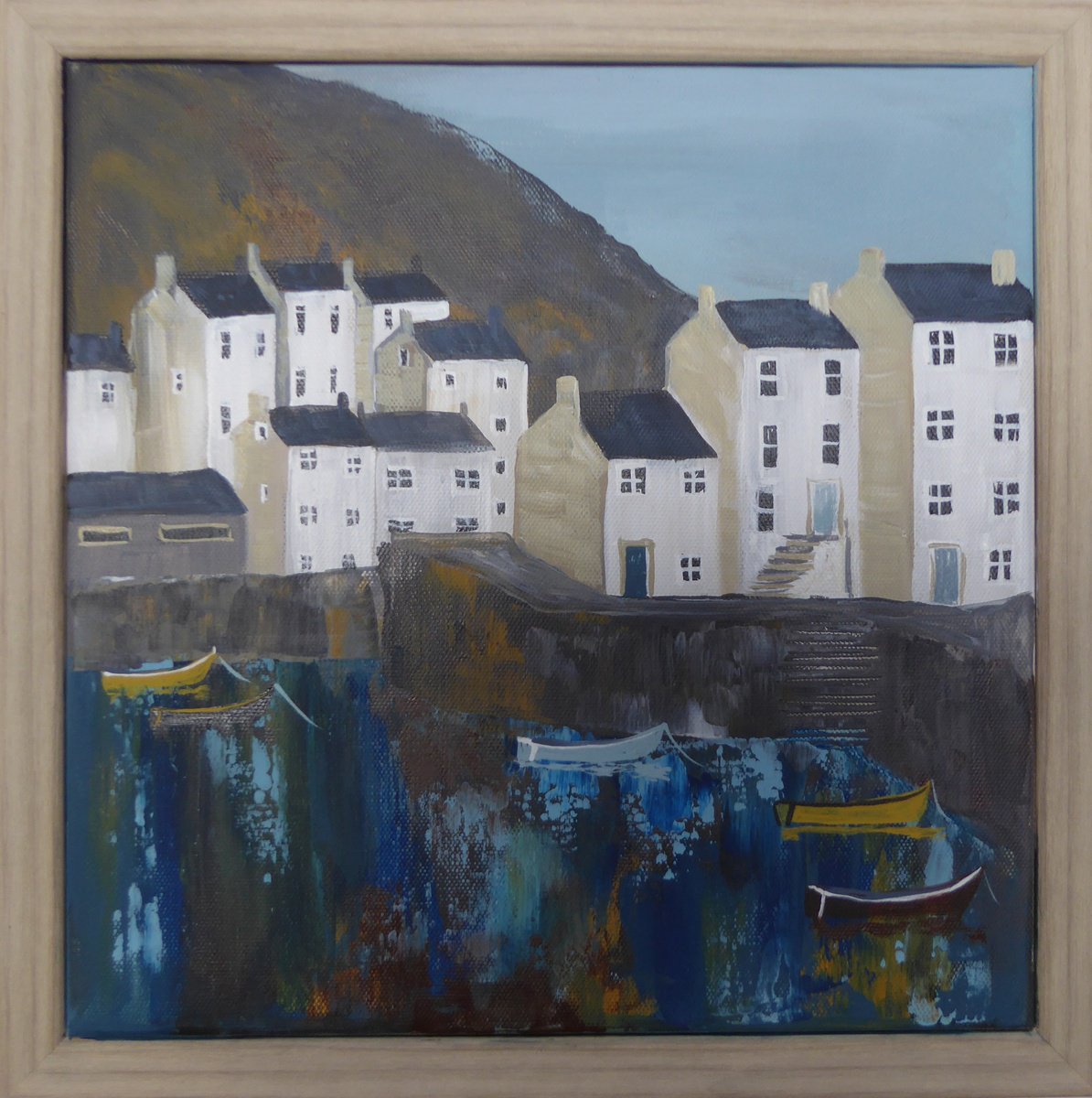 Polperro Reflections by Elaine Allender