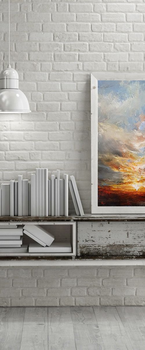 "There,where goodness forever dwells" SPECIAL PRICE!!! by Ivan  Grozdanovski