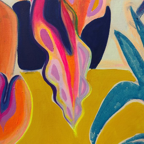 ‘Dopamine Dancing in Flower Pots’