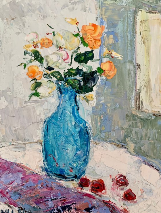 Still life with flowers