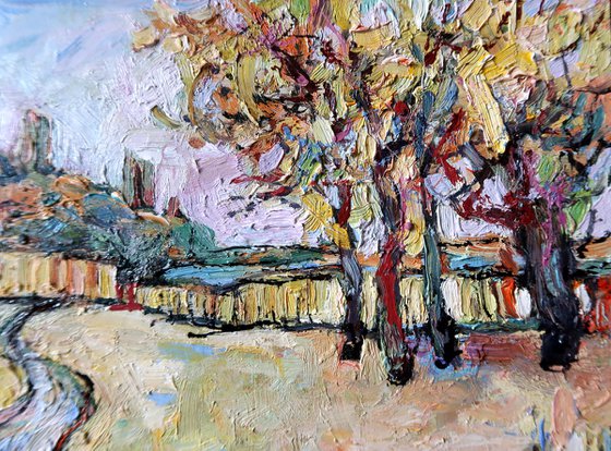Autumn road.