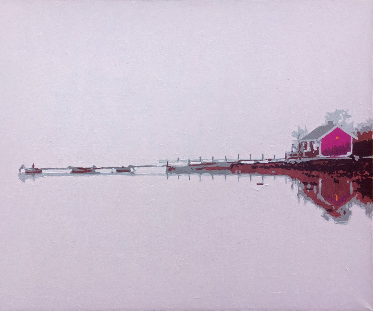 The Fog | 40x47,2 (100x120 cm) by Kosta Morr