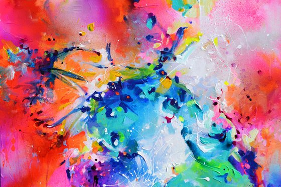 Colorful Abstract Reef Oasis