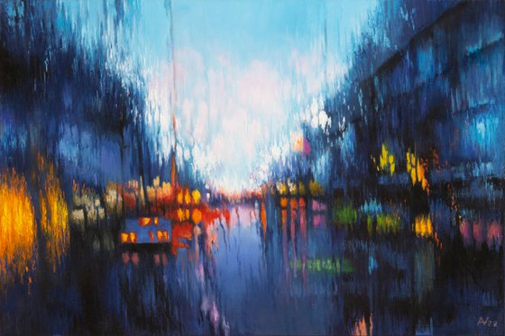 ABSTRACT CITYSCAPE 09 (RAIN)