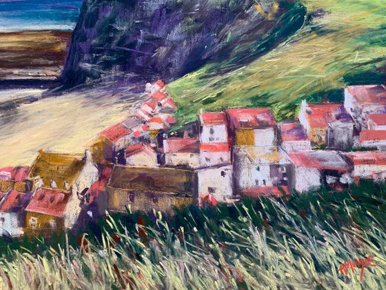Staithes From Above
