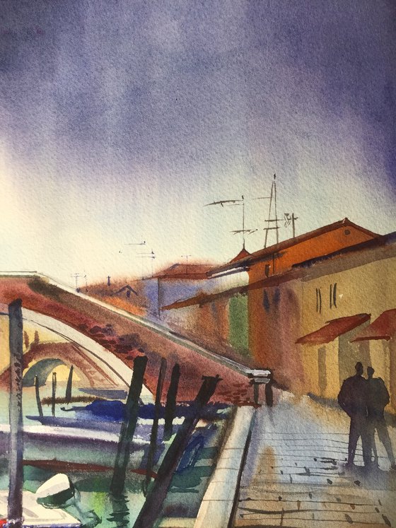 Murano before the rain