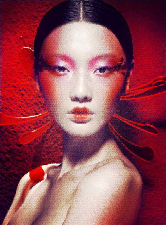 Geisha in Red