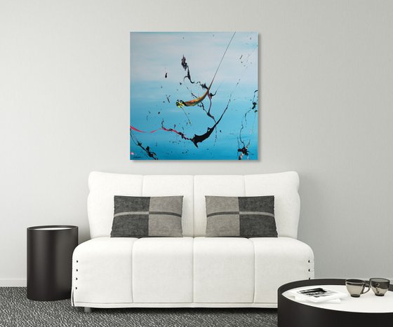 Breeze Riders (Spirits Of Skies 064003) (80 x 80 cm) XL (32 x 32 inches)