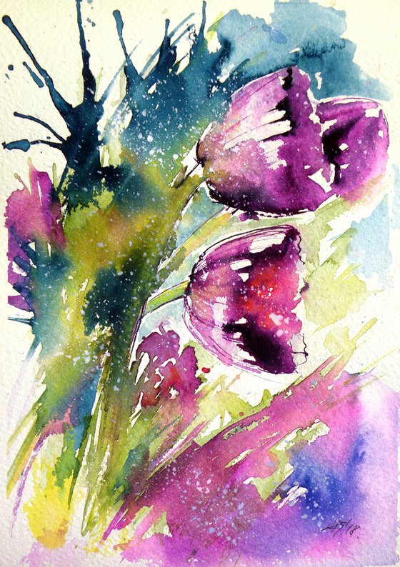 Purple flower