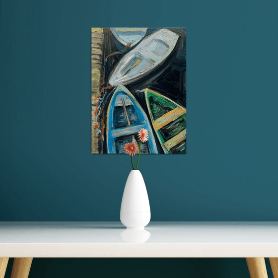 Boats on the river