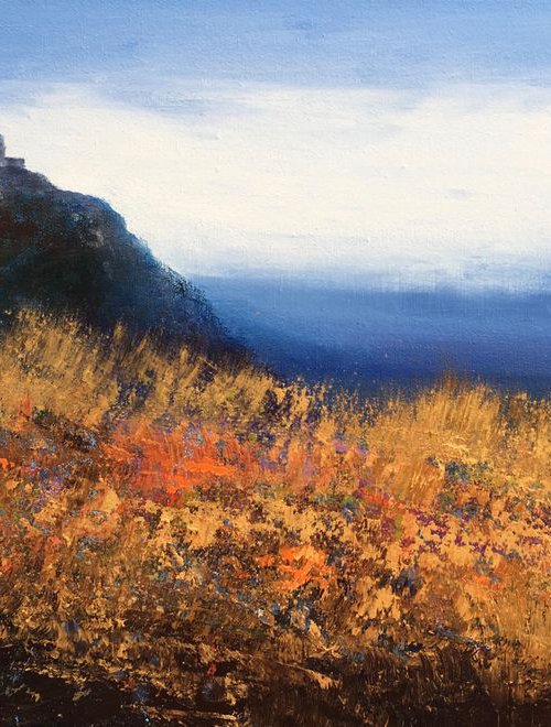 Brentor on Dartmoor by Laure Bury