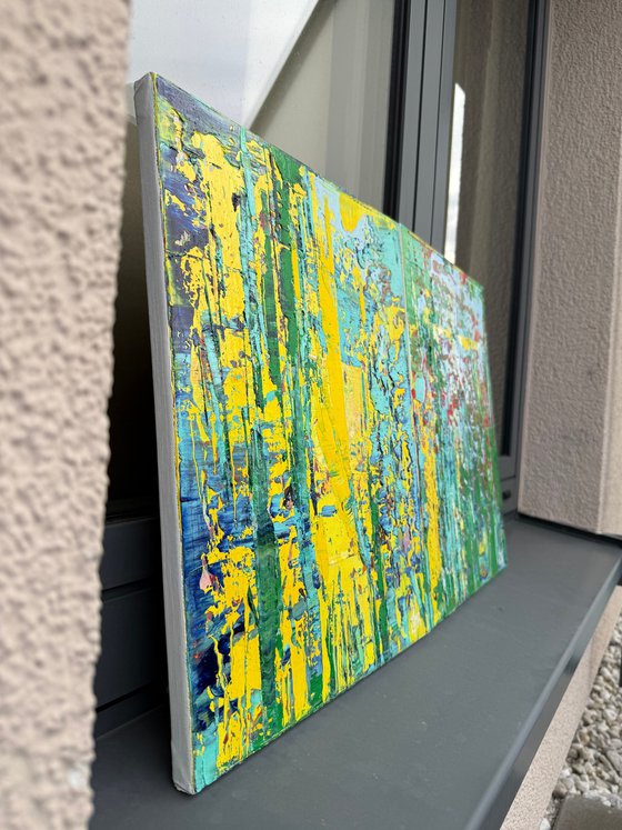Through the elements. Diptych