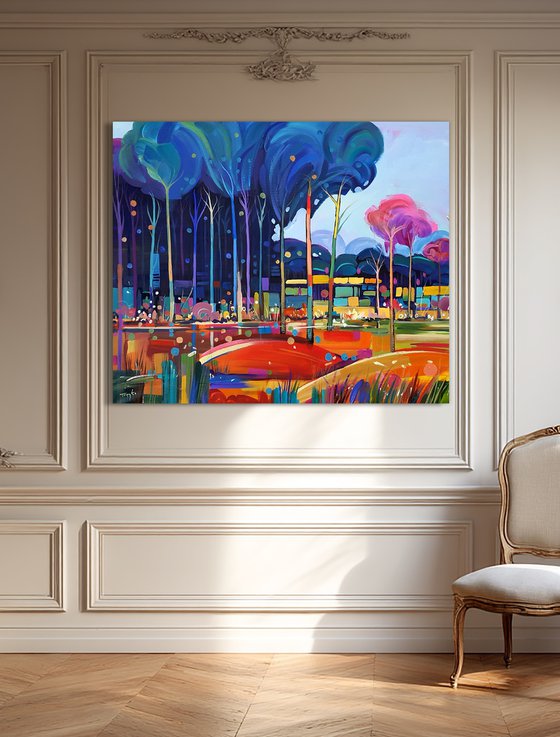 Spring Forest Glow