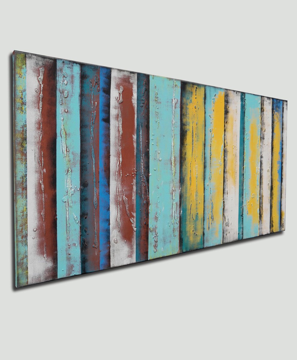 Panels Natural High By Ronald Hunter, 55 X 28, Artwork For Sale On Artfinder