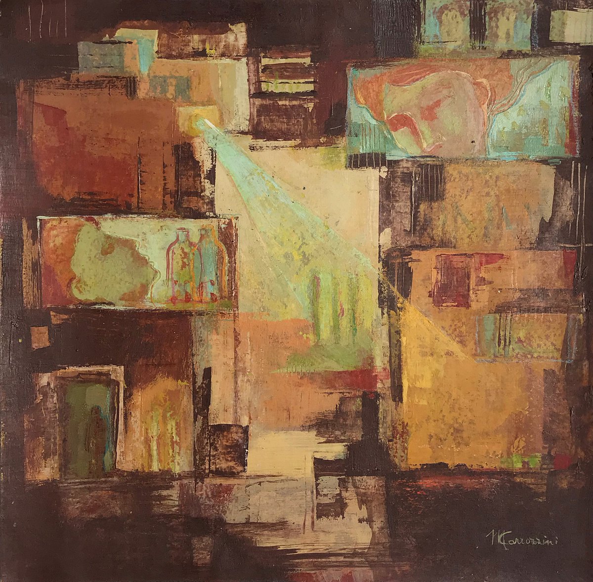 In The City By Marcello Carrozzini, 12 X 12, Artwork For Sale On Artfinder