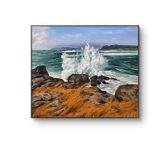 Orange Coast. Wave.