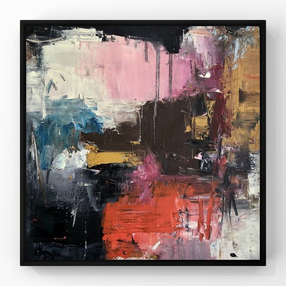 Untitled. Set of two abstract painting