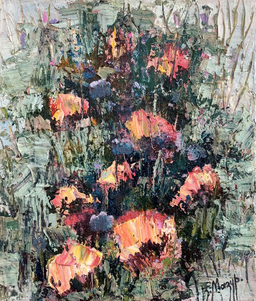 Wild tulips by Volodymyr Mazur