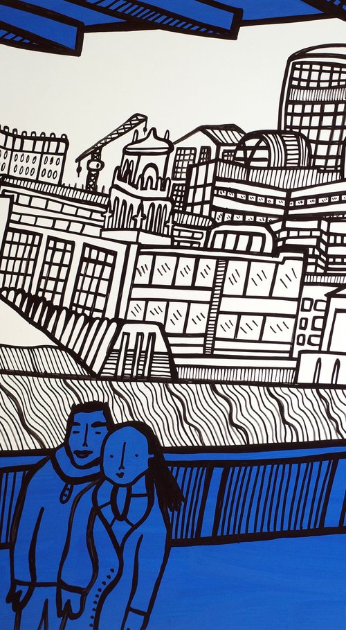 Under Bankside Bridge by Kev Munday