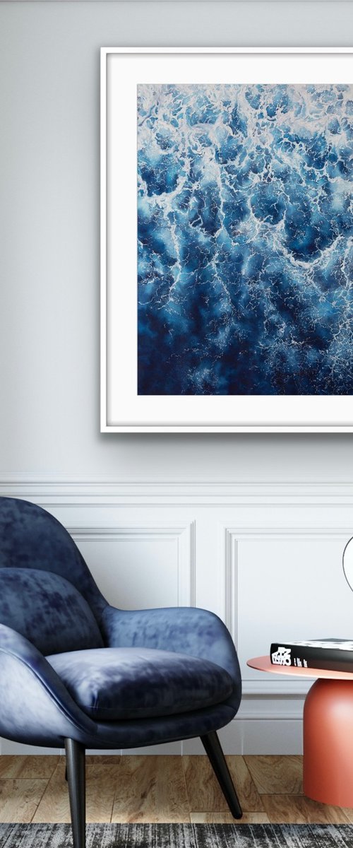 Deep blue sea by Kateryna Nazarenko