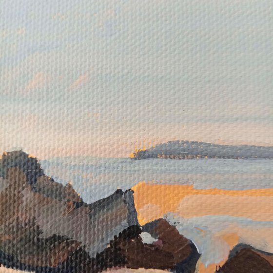 Postcard from Rhossili bay, Wales