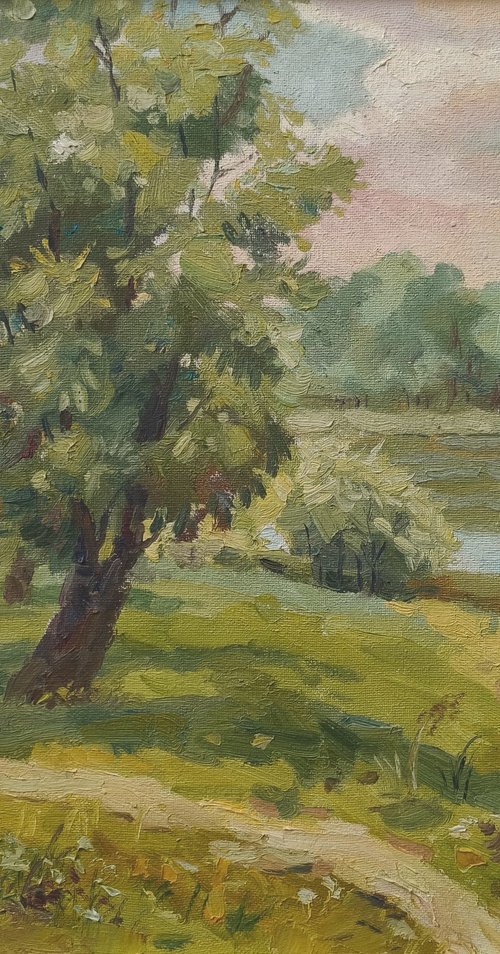 By the river by Inna Pantelemonova
