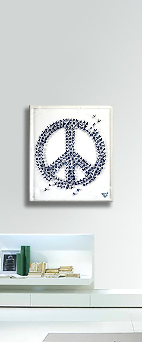 Peace and Love by Gardani Art