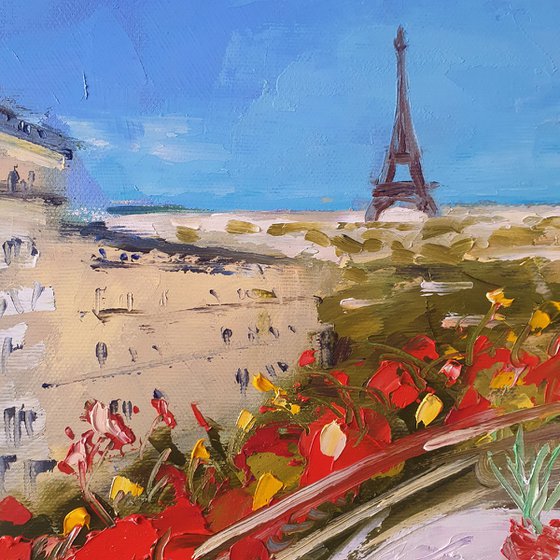Paris City Painting