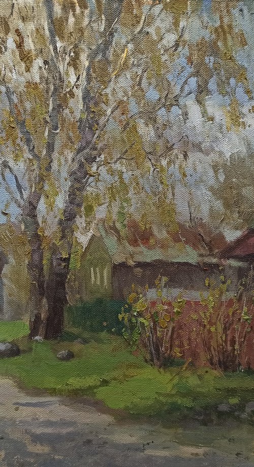 The end of April in Kimry by Olga Goryunova