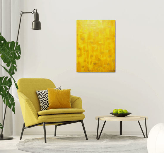 Yellow I ( Large 30" x 40 ")